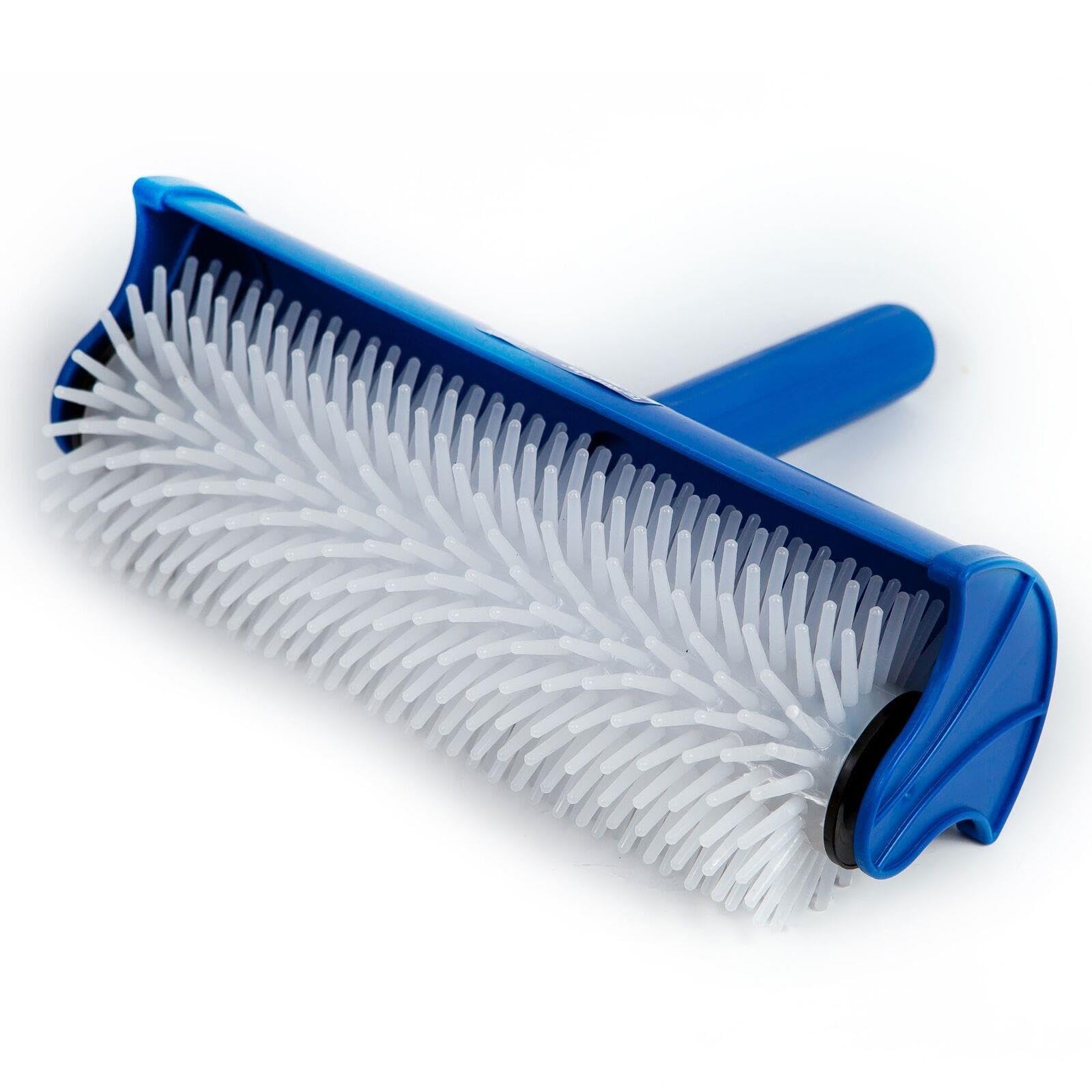 Spiked Flooring Screed Aeration Roller & Splash Guard Cover 250mm (10"), Spikes 20mm