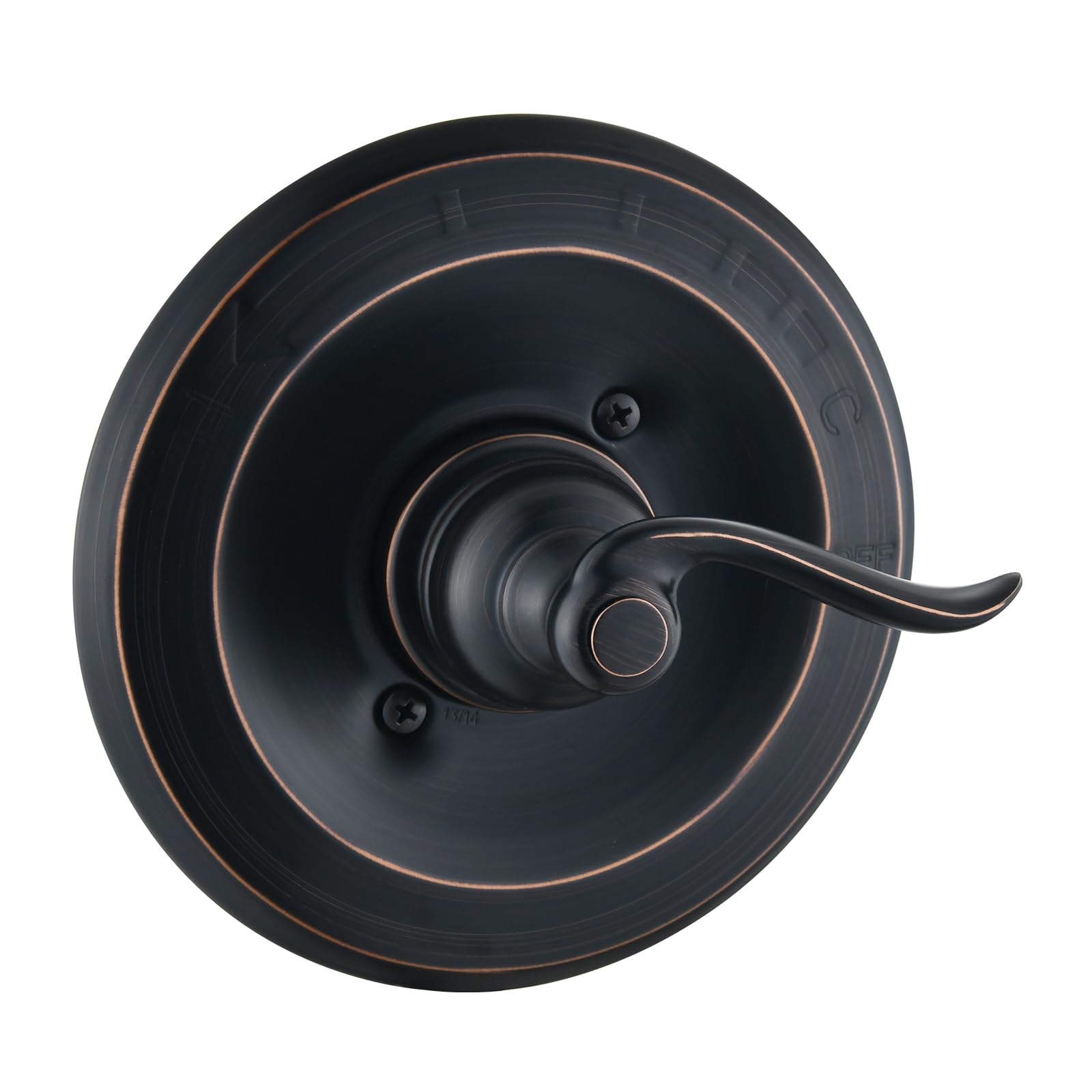 Photo 1 of DLymtrx Replacement for Delta 13/14 & 1300/1400 Series BT14096 Trim Kit, Shower Cover Plate with Handle (Cartridge and Valve Not Included),Oil Rubbed Bronze