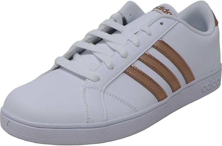 Amazon.com | adidas Baseline K Ankle-High Leather Sneaker | Sneakers