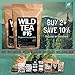 Organic Peppermint Tea, Loose Leaf Herbal Peppermint Leaves, Wild Tea #16 Peppermint Soothe by Wild Foods (8 ounce)