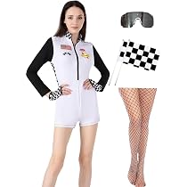 Speed Costume de pilote de voiture sexy pour femme 6 pièces ...