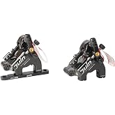 Juin Tech F1 Hybrid Hydraulic Disc Brake Caliper Set - Flat Mount - for Road, Gravel &amp; CX