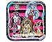 American Greetings Monster High Square Party Plate (8 Count), 9