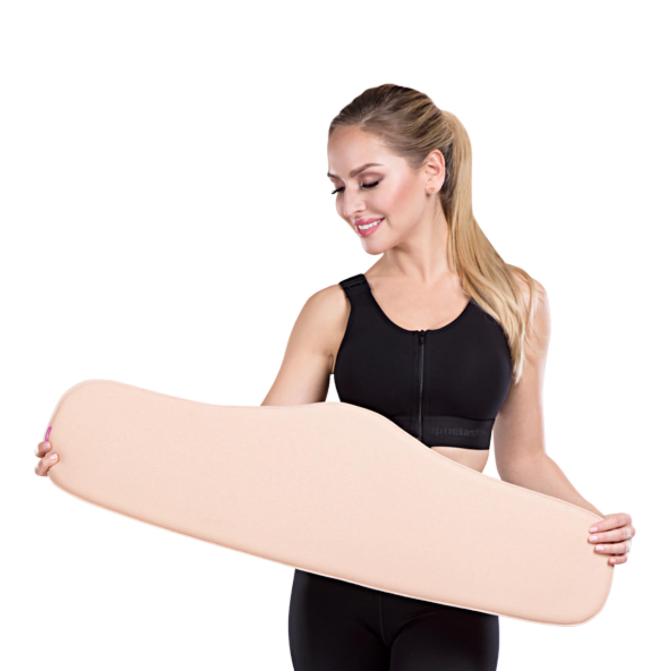 LIPOELASTIC Lipo foam insertion - Kpad - Abdomen & flanks - Unisize (Natural)