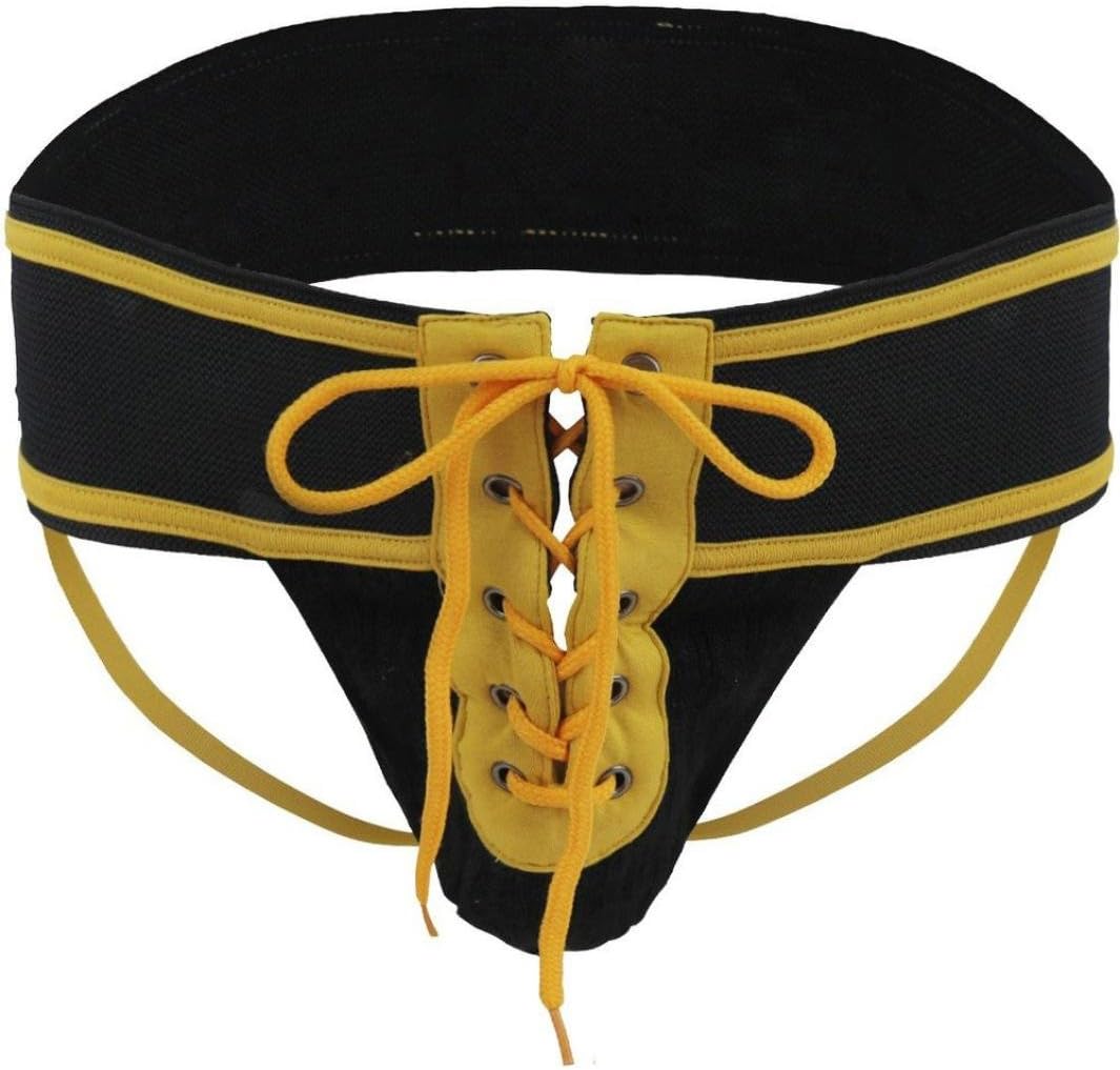 DICPOLIA Sexy Straps Briefs Sport Underwear Temptation Fun Jockstrap Underpants for Men
