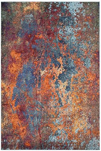 FrithRugs Celestial by Nourison Machine Woven Multi Coloured Rug CES08 ATLANTIC