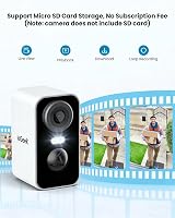 ieGeek 2K Wireless Security Camera Outdoor Battery 2 Pack Color Night Vision view 2