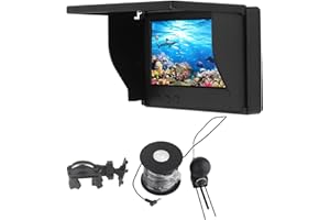 VBESTLIFE Underwater Fishing Camera Kit, Portable Video Fish Finder with 4.3 Inch LCD Monitor, Professional Fishing Aid for Ice Lake Sea Boat Fishing