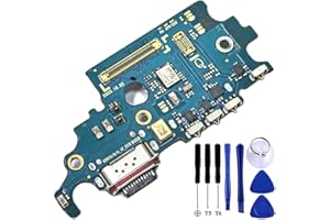 BESTDEALING Galaxy S21 5G USB Charging Port Flex Cable Replacement SM-G991U Type C Charger Dock Board Flex Cable Connector for Samsung S21 5G USA 6.2" G991U Port Flex Cable Repair Part with Tools