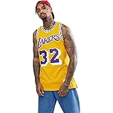 Adult Magic Johnson Los Angeles Lakers Mitchell & Ness Gold Throwback Swingman Jersey - Men's