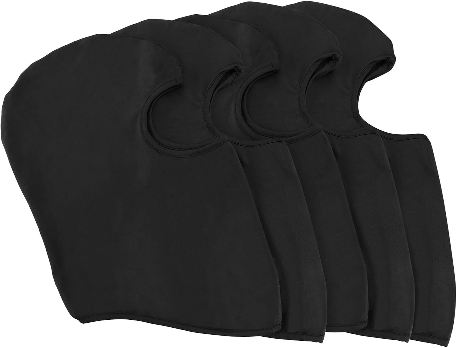 Tatuo 6 Pieces UV Sun Protection Balaclava Full Face Clothing Winter Windproof Ski Face Clothing for Outdoor Motorcycle Cycling Black at  Men’s Clothing store