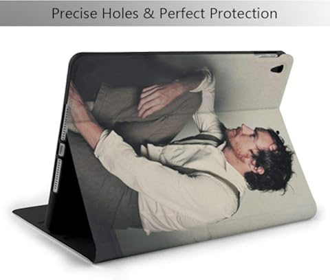 Wehoiweh Demi-En Arroz Carcasa delgada y ligera antiarañazos con soporte ajustable, suspensión automática, protección para la espalda, funda para iPad Air3 10.5 iPad Air3 10.5 talla única