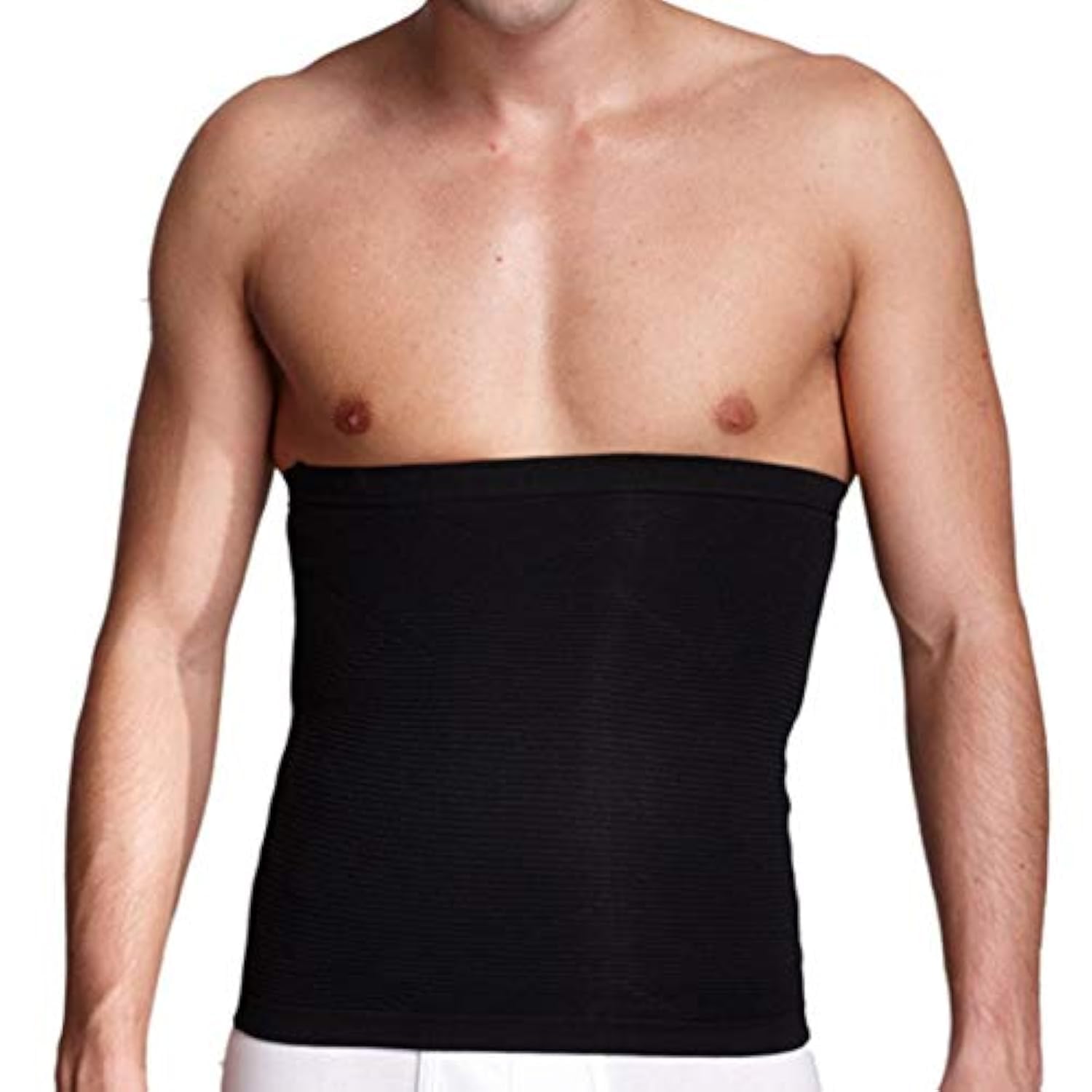 EXCEART Men S Slimming Belt Waist Trainer Body Shaper Abdomen Shaper Beer Belly Trimmer with Lower Back Support for Fitness and Daily Wear Size 10.6X7.1 Inches