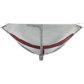 GRAND TRUNK Lightweight Mozzy Bug Net | Ultralight no-see-um hammock net | Knotless cordlock suspension | Double-sided zipper | Fits 11 ft hammocks