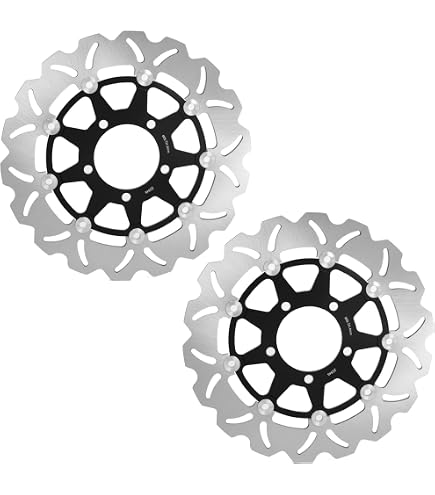 Amazon.com: SFriding Front Brake Disc Rotors and Pads Kit for