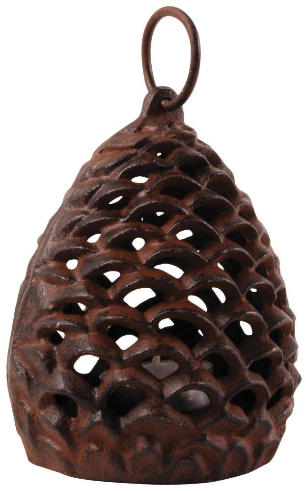 Fallen Fruits XM58 Large Pinecone Lantern, Brown
