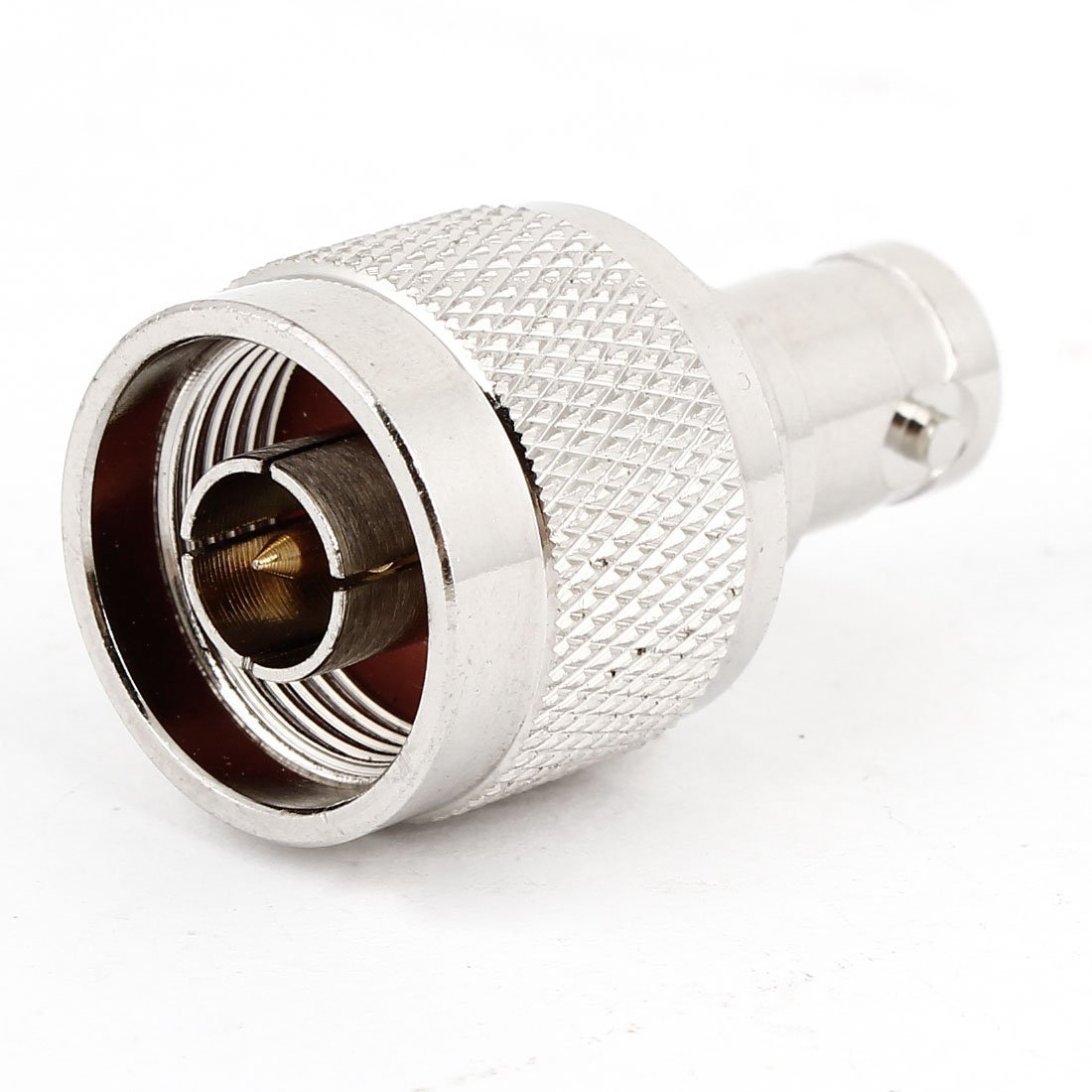 sourcing map Metal N Type Male to BNC Female M/F Adapter Connector Replacement