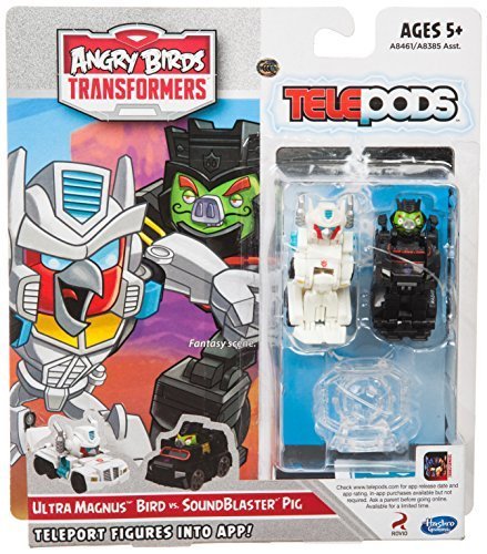 Angry Birds Transformers Telepods Ultra Magnus Bird vs. SoundBlaster Figure Pack by Angry Birds Transformers