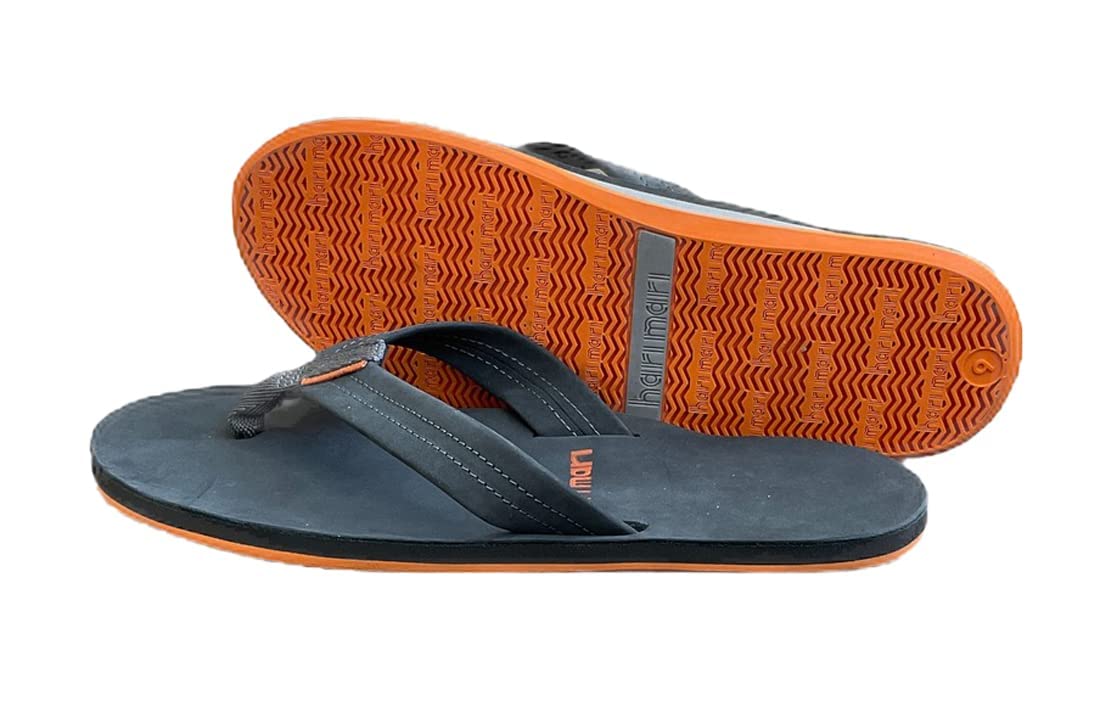 Hari Mari Men's Fields Charcoal Size 8 Memory Foam
