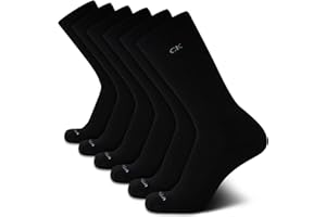 Calvin Klein mens Calvin Klein 6 Pair Bonus CrewCasual Sock