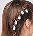 YHmall 160 Piesces Hair Jewelry Rings Decorations Pendants, Hair Braid Rings Dreadlocks Metal Hair Cuffs Hair Braids and Beads for Hair Accessory£¬Braid Jewelry£¬Braid Clips