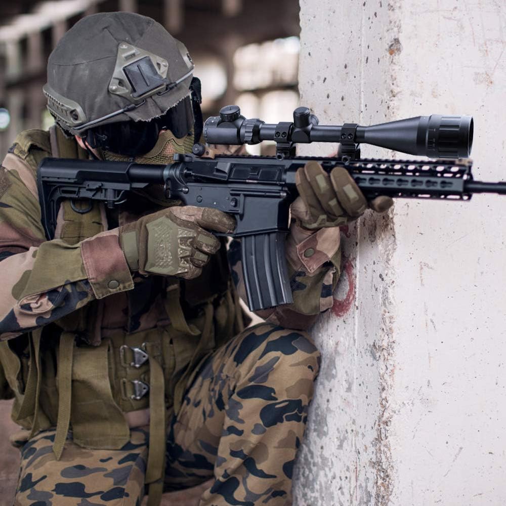 Modkin 1 Inch Scope Rings, 2 Pieces High Profile Scope Mounts + 2 Pieces Medium Profile 1 Inch Scope Rings for Picatinny/Weaver Rail - Pack of 4 : Electronics