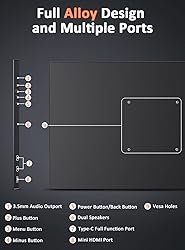 KYY 4K Portable Monitor 15.6" Portable Monitor for