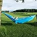 Premium Double Camping Hammock Complete Set - BONUS Adjustable Tree Straps w/ 21 Loops + Aluminum Carabiners - Strong, Lightweight & Portable Nylon Parachute Hammock for Travel, Backpacking, Outdoor