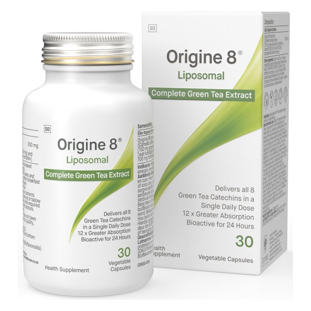 Coyne Healthcare Origine 8 Liposomal Complete Green Tea Extract 30 Vegetable Capsules
