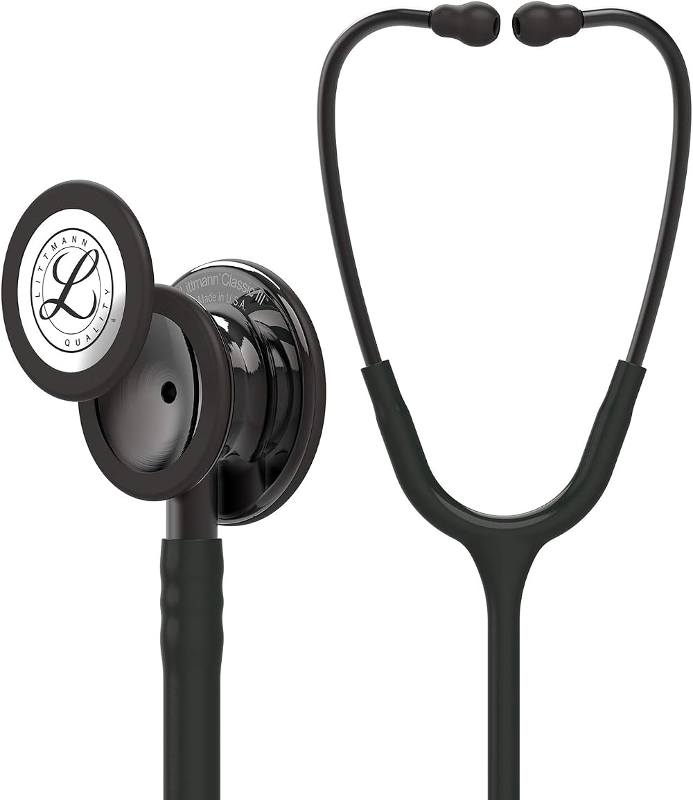 3M Littmann Classic III Monitoring Stethoscope Smoke Finish 27 inch 5811