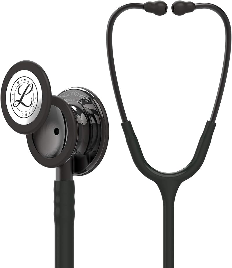 3M Littmann Classic III Monitoring Stethoscope Smoke Finish 27 inch 5811