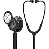 3M Littmann Classic III Monitoring Stethoscope, 5811, More Than 2X as Loud*, Weighs Less**, Stainless Steel Smoke-Finish Ches
