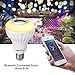 LightMe Intelligent E27 LED White + RGB Light Ball Bulb Colorful Lamp Smart Music Audio Bluetooth 3.0 Speaker with Remote Control for Home, Stage(White-3)