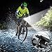 maxin Ultra-Bright Bicycle Light with Rechargeable and Solar Energy Powered Batteries, LED Bike Front Headlight Waterproof 750mAH/1000 Lumens hands-free Bike Lights