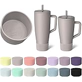 Kaitiaki Silicone Boot Compatible with Brumate Era 40 oz 30 oz Tumbler, Anti-Slip Bottom Sleeve Cover Bumper, Scratch-Resistant Protective Accessories, BPA-Free (Mocha)