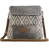 Myra Bag Grainy Gray Shoulder Bag S-2557