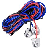 MOPFOL 2m Stainless Steel Water Level Sensor Probe - 3 Pcs Liquid Level Controller Accessory for Water Pump with EDF/96