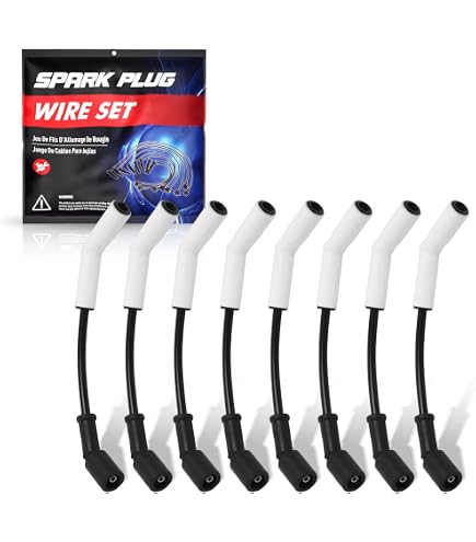 8pcs Ls Spark Plug Wire Set, 9070C Ceramic Spark Mauritius
