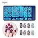 Stamping Nail Art, Gosear 10 PCS Nail Stamping Image Plates Manicure Designs Polish Art Stamping Plate Nail Art Stamp Plate