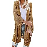 Pullover Sweaters for Women Tunic Cardigan Long
