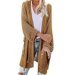Pullover Sweaters for Women Tunic Cardigan Long