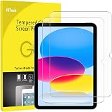 JETech iPad Screen Protector 11th 10th Gen (2025 2022) Tempered Glass 2-Pack view 1