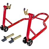 Jack Boss Motorcycle Stand Rear Combo Wheel Lift Stands, 500Lbs Capacity,Swingarm Spool Paddock Stands for Sport Bike,Fit for Yamaha, for Honda, Suitable for Kawasaki