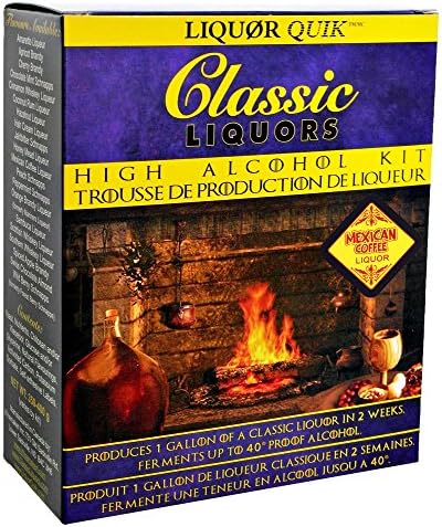 Liquor Quik Classic Liquors One Gallon High Alcohol Kit (Mexican Coffee Liqueur)
