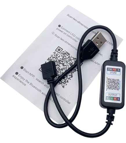 Amazon.com: YACSEJAO 5V USB LED Strip Controller 1.3FT/40CM USB to