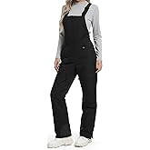 BenBoy Women's Snow Ski Bibs Adjustable Straps Overalls -Waterproof Insulated Pants Winter Outdoor Snowboard