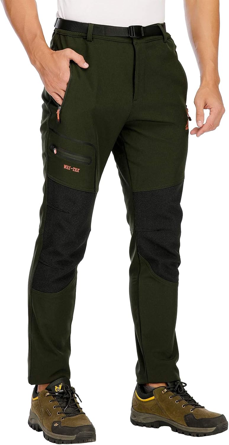 Pantaloni Termici Uomo Pantaloni Da Jogging Uomo Invernali Con