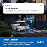 Tapo C500 1080P HD Outdoor Pan Tilt Security Camera Person Detection IP65 Alexa view 4