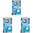 ACT Dry Mouth Moisturizing Gum, 20 Pieces, With Xylitol, Sugar Free Soothing Mint (Pack of 3)