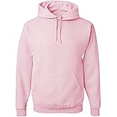 Jerzees NuBlend Pullover Hoody Hoodie Hooded Fleece Sweatshirt - Pink